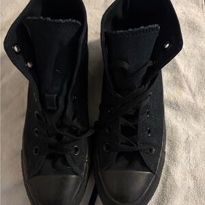 Converse Black High-Top Sneakers